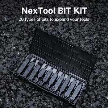 1 комплект шестигранных бит NexTool, набор из 20 видов отверток для карманных инструментов NexTool, многофункциональный ручной инструмент E1 Flagship Captain