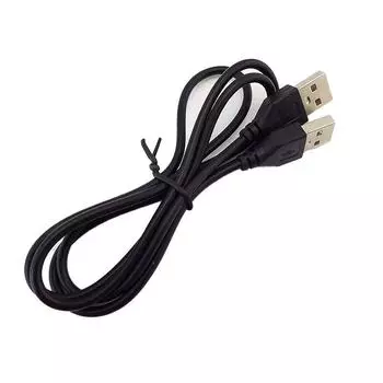 1 м USB 2.0 тип A удлинительный кабель «папа-папа» разъем питания адаптер удлинитель шнур высокоскоростная передача для линии синхронизации данных ПК