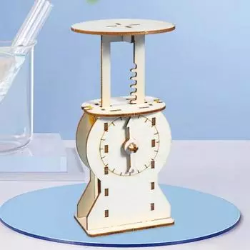 1 набор DIY Gravities Scale Model Kit Handmade Wooden Puzzle Platform Balance Building Crafts Kids STEM Educational Science Experiment Toy