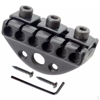 1 of Lock Nuts with Wrench And Screws DIY Electric Guitar Replacement чёрный