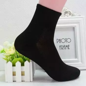 1 Pair Men s Sport Socks Winter Thermal Casual Soft Cotton Sport Sock Outdoor Running Ski Cycling Socks Sports Sock Accessories чёрный