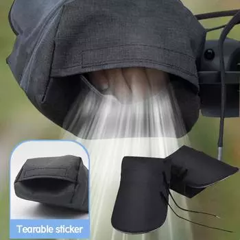 1 Pair Motorcycles Handlebar Gloves Waterproof Windproof Sun Protection Gloves For Most Motorbikes Scooters ATVs Snowmobile R2Q5