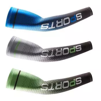 1 Pair Professional Sports UV Sun Protection Cooling Compression Sleeves Arm Sleeves Cool Men and Women Cycling Elbow Support Weight 45-80KG
