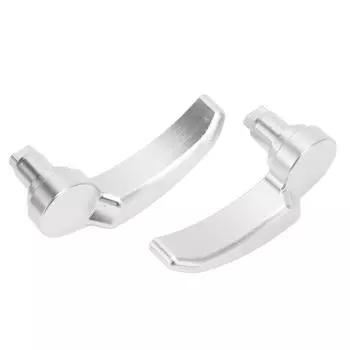 1 Pair Saddlebag Latch Kit Anodized Finish Saddle Bag Lifter for Ultra Limited FLHR FLHT FLHX FLHTK серебряный