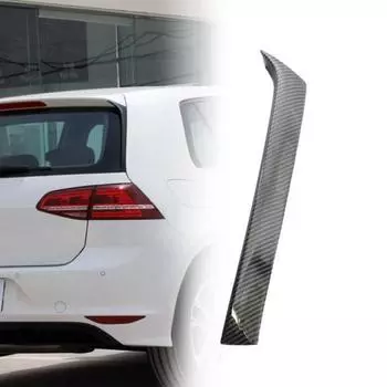 1 пара спойлеров для автомобиля, простая установка из карбона, прочная текстура, боковой спойлер на заднее окно