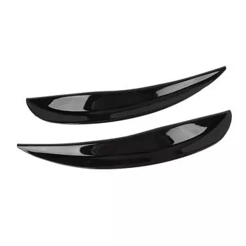 1 Pair Wheel Tires Eyebrow Strip 23cm Left Right Collision Proof Scratch Resistant Anti Fade чёрный