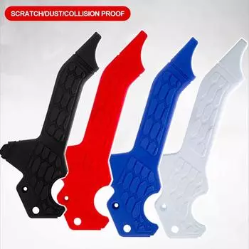 1 пара боковых защитных чехлов для рамы мотоцикла Honda CRF300L CRF 300L CRF 300 L CRF300, защитных панелей обтекателя красный