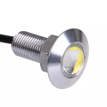 1 пара DC 12V 23mm Eagle Eye LED Daytime Running DRL Light Автомобиль Авто Лампа Белый