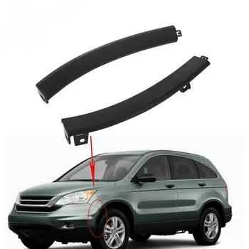 1 пара для Honda CR-V EX EX-L LX 4Cyl 2.4L 2007 2008-2011 автомобильный передний бампер колесо крыло молдинг отделка внешние аксессуары left&right