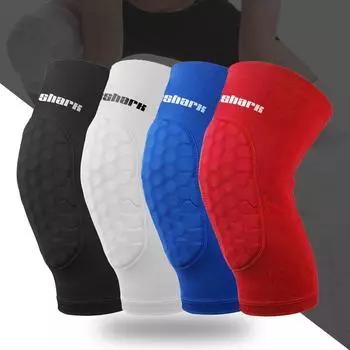 1 пара наколенников Honeycomb Crashproof MTB велосипедные гетры поддержка колена M белый