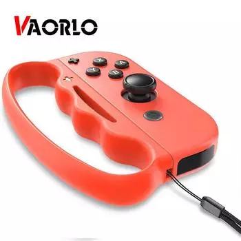 1 пара ручек для контроллера Nintendo Switch Joy Con с ремешками для фитнеса, бокса, игровые аксессуары чёрный