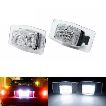1 пара светодиодных фонарей подсветки номерного знака для Mercury Mariner Ford Escape Mazda NC1051270B