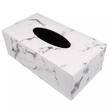 1 Pc Napkin Holder Leather Tissue Holder Marble Tissue Box Car Tissue Holder Dustproof Tissues Wipes Case