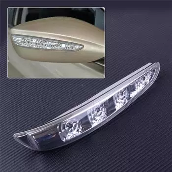 1 Pcs Car Right Side Turn Signal Mirror Light Lamp RH For 2011-15 Hyundai Sonata