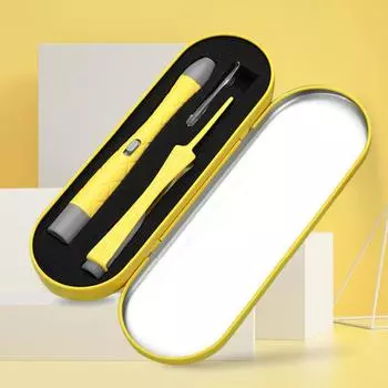 1 Set Beauty Accessory Safe Universal Wireless Rechargeable Ear Picking Tool Ear Pick жёлтый