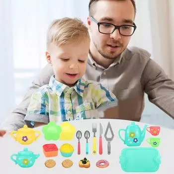 1 набор интерактивных игрушек для ролевых игр, привлекающих внимание, Premium Tea House B