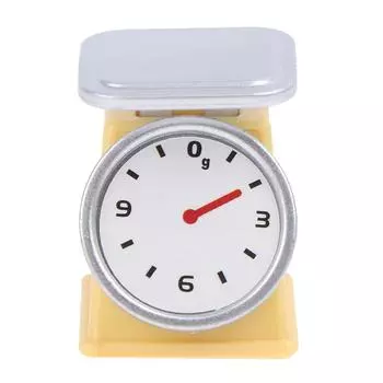 1 Set Mini Doll House Kitchen Toy Model Baking Electronic Bench Scale