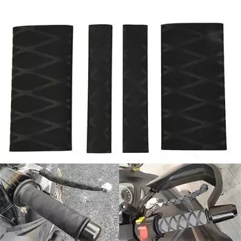 1 Set Motorcycle Universal Heat Shrinkable Grip Cover Non-slip Rubber Grip Glove For BMW R1250GS R1200GS ADV зелёный
