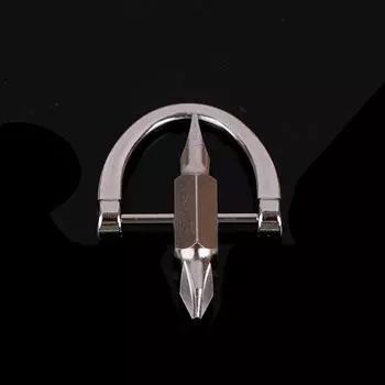 1 Set Screwdriver Multifunction Repair Tool Portable Keychain Slotted Screwdriver Pocket Gadget Screw Removal Tools