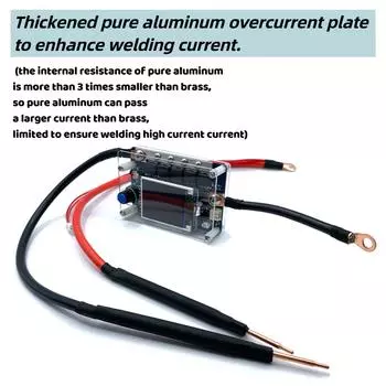 1 комплект платы управления сварочным аппаратом, регулируемые мини-платы для точечной сварки для аккумуляторной батареи 18650, сварочный аккумуляторный инструмент