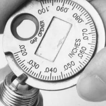 1 шт., 0,6-2,4 мм, инструмент для измерения зазора свечи зажигания монетного типа, инструмент для измерения зазора свечи зажигания
