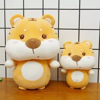 1 шт. 23/26/35 см мультяшный тигр плюшевые игрушки Kawaii тигровая подушка мягкие милые куклы для детей девочек Декор на день рождения подарок