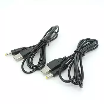 1 шт. 5 шт. 1 м USB 2,0 A штекер постоянного тока 4,0x1,7 мм 5 В 2A 24AWG DC 4,0 ммx1,7 мм цилиндрический разъем зарядное устройство кабель шнур преобразователь 1pcs