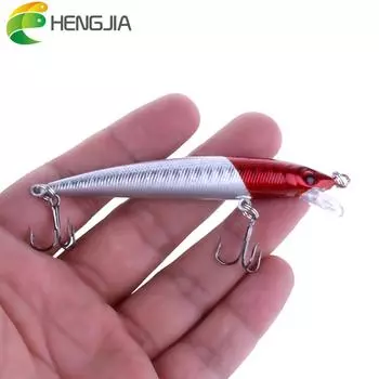 1 шт. 6,1 г/8,5 см рыболовная приманка для гольяна HENGJIA пластиковый воблер рыболовные снасти A