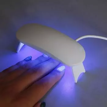 1 шт., 6 Вт, 80 см, мини-УФ-светодиодная лампа, USB-зарядка, машина для отверждения гель-лака, сушилка для ногтей one size
