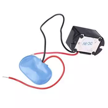 1 шт., 9 В, 400 Гц, механический зуммер со свинцовым вибрационным зуммером с держателем батареи, зуммер от грызунов