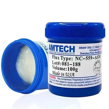 1 шт. AMTECH-NC-559-ASM Kingbo RMA-218 BGA паяльная флюсовая паста припой 100 г для SMT реболлинга 100 г