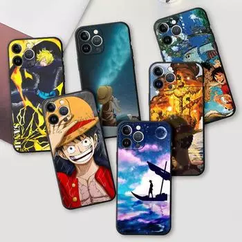 1 шт. аниме-чехол для Apple iPhone XS X 8 14 Plus XR 12 Mini 7 SE 13 Pro Max 6s 11 14 Pro Max 13pro Ones роскошный силиконовый чехол iPhone 14
