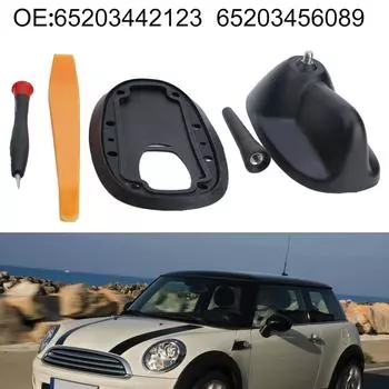 1 шт. Антенна в сборе для BMW для MINI для Clubman R55 R56 65203442123 65203456089Черный пластиковый компонент прямого монтажа высокого качества CHINA