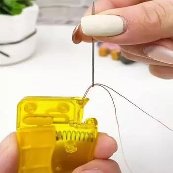 1 шт. Автоматический нитевдеватель DIY Инструмент для домашней ручной швейной машины Устройство для шитья Автоматический нитевдеватель Бытовые инструменты Аксессуары
