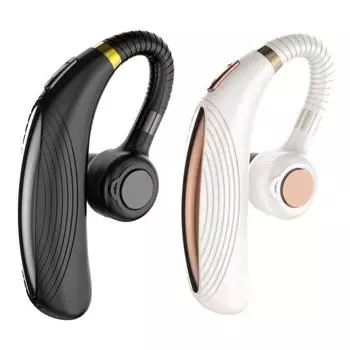 1 шт. Bluetooth-совместимые наушники, беспроводные музыкальные наушники высокой четкости, гарнитура для телефона, компьютера чёрный
