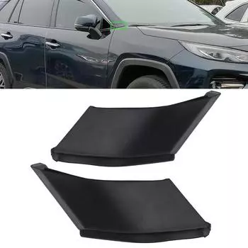 1 шт. черная накладка на переднюю стойку автомобиля для Toyota RAV4 2019-2024 1 PC Left