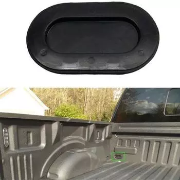 1 шт. Черный резьбовой уплотнитель панели кузова грузовика 4L3Z-99277B76-AA подходит для Ford F150/250/350/450/550 крышка сливной пробки овального типа
