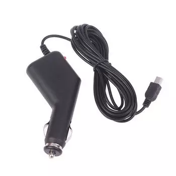 1 шт. DC 5 В 1,5 А мини-USB автомобильный адаптер зарядное устройство шнур питания для автомобильного видеорегистратора Gps инструмент