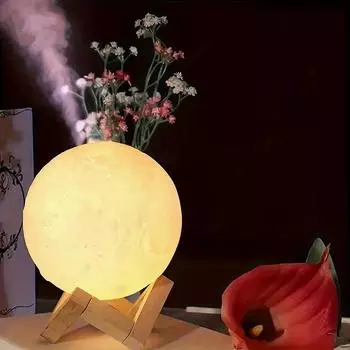 1 шт. DIY планета лампа луна галактика ночник художественная роспись граффити подарок на день рождения спальня гостиная украшение с подставкой