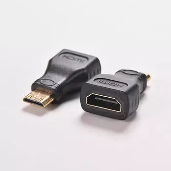 1 шт. для HDTV Mini Hdmi Type C Male to Hdmi Type A Female адаптер-разъем