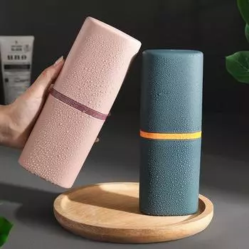 1 шт. Дорожный чехол для зубной щетки, дорожный держатель для зубной щетки, портативный дорожный чехол для зубной щетки для путешествий, кемпинга, деловой поездки