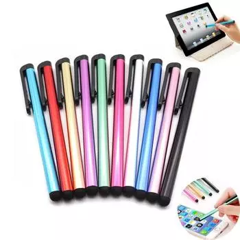 1 шт. емкостный сенсорный экран стилус для IPad Air Mini для samsung xiaomi iphone универсальный планшетный ПК смартфон карандаш фиолетовый