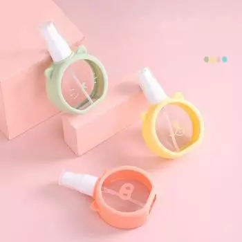 1 шт., флакон-спрей с мультяшным медведем, силиконовая крышка, флакон для макияжа, портативный флакон-распылитель для духов