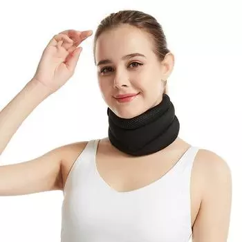 1 шт. Губка для фиксации шеи для снятия давления и боли в шейном отделе позвоночника, шейный воротник, подушка для поддержки шеи для мужчин и женщин