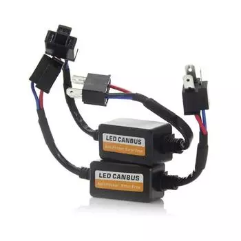 1 шт. H7 LED Canbus декодер автомобильные фары безошибочный резистор для внедорожника противотуманные фары H4 H7 H1 H11 9006 9007 адаптер антимерцание