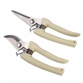 1 шт. Качественная ручка из полипропилена с пружиной Sesign Sharp из нержавеющей стали, садовые принадлежности, секатор, инструмент для прививки