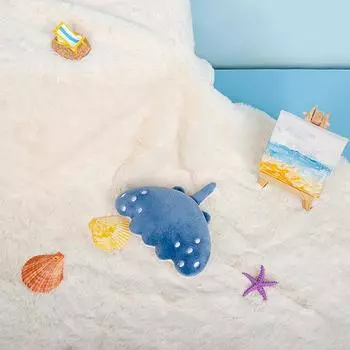 1 шт., кукла с морскими животными, лучами дьявола, плюшевая игрушка, украшение, чучело, плюшевый брелок для ключей, кулон, подарки для девочек