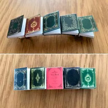 1 шт. микро-книга современный женский подарок модный ретро головной убор нежный мини-книга заколка для волос шпилька Ins зажим