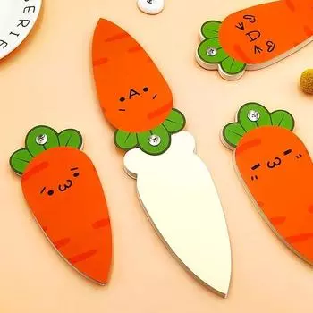 1 шт. милый мультфильм морковь липкие заметки канцелярские наклейки блокнот-планировщик