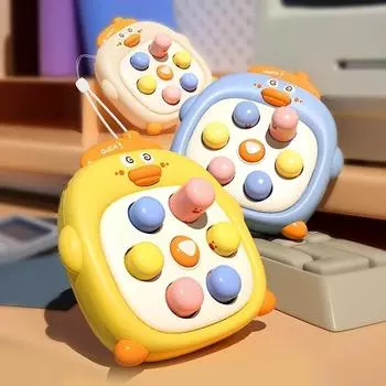 1 шт. Мини-игрушка для развития координации рук и глаз «Бей крота», случайный цвет, детская игрушка для снятия напряжения с пальцев